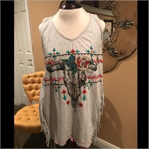 Double-D Ranch embroidery shirt